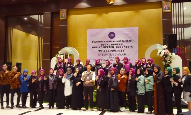 MUA Community Cianjur Gelar Pelantikan Pengurus, Seminar dan Sertifikasi BNSP