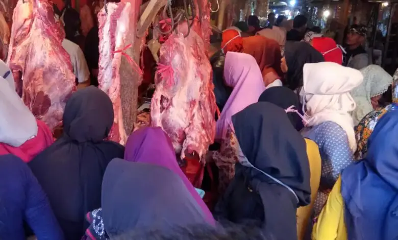 Munggah Ramadan di Tengah Pandemi Corona, Pasar Ciranjang Dipadati Pengunjung