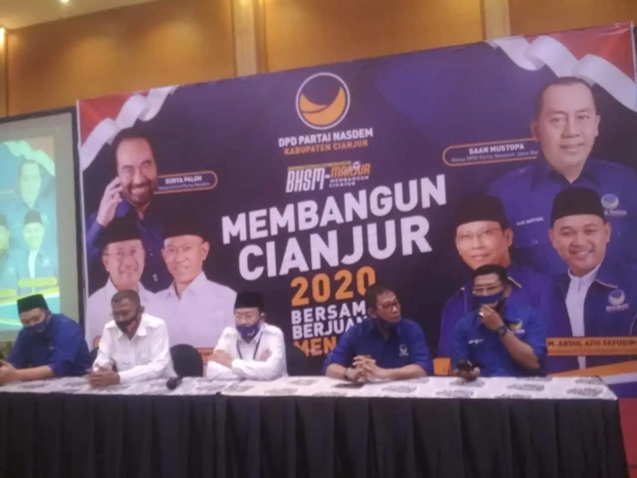 NasDem Terbitkan Rekomendasi untuk Pasangan Herman - Tb. Mulyana