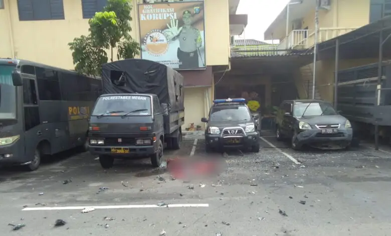 Ngeri! Bom di Polrestabes Medan, Warga: Ledakan Sangat Keras
