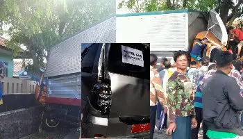 Ngeri! Kecelakaan di Gekbrong, Truk Seruduk Mobil Rombongan Pengantin