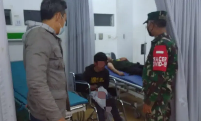 Ngeri! Pembacokan di Pasekon Cianjur, Dua Orang jadi Korban, Ada yang Tangan Putus