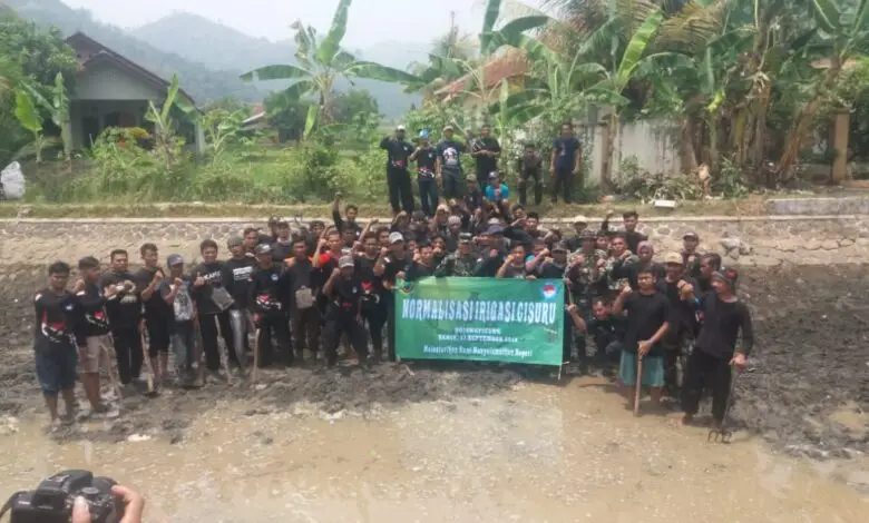 Normalisasi, Irigasi Cisuru Bojongpicung Dibersihkan