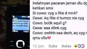 Nostalgia dengan SMS Jadul yang Bikin Kamu Senyum Sendiri