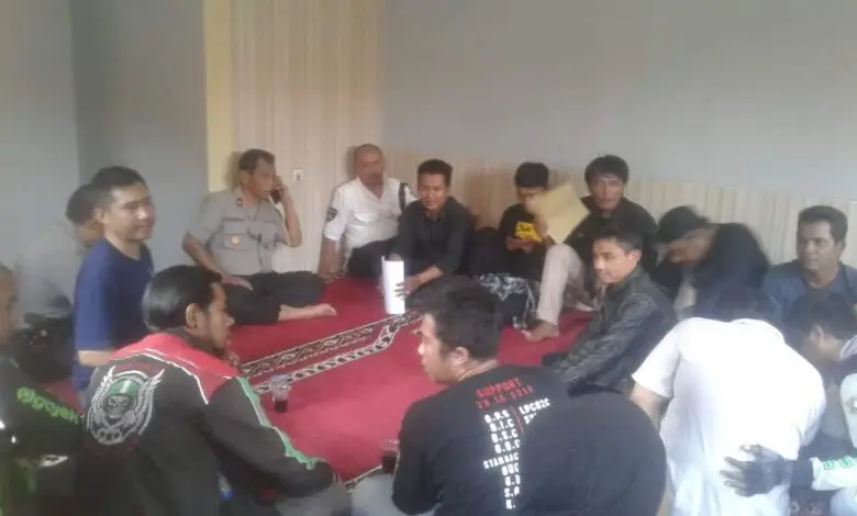 Ojol dan Opang Bersitegang, Kapolsek Cianjur Ajak Keduanya Mediasi