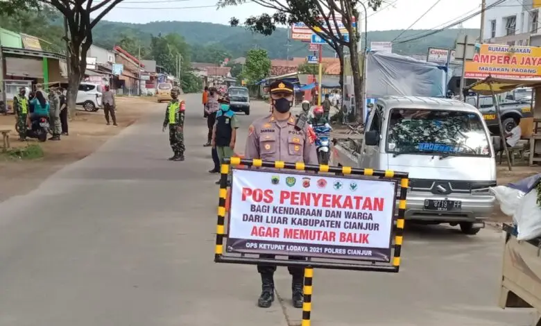 Operasi Ketupat Lodaya, Penyekatan Jalur Cianjur - Jonggol Dibagi 3 Shift