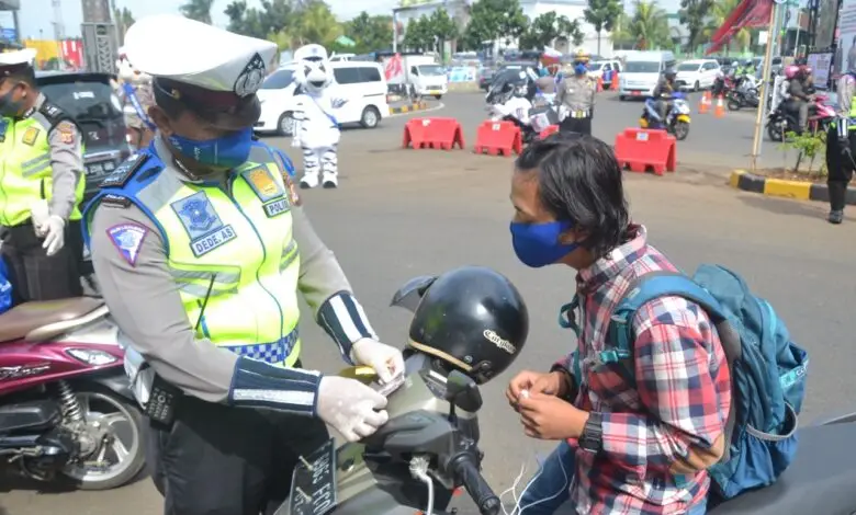 Operasi Patuh di Cianjur Dimulai, Pengendara Jangan Lupa Pakai Masker!
