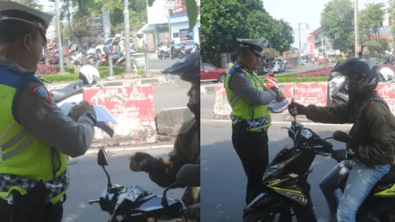 Operasi Zebra di Cianjur, Pengendara Ini Tolak Ditilang Gegara Pajak STNK