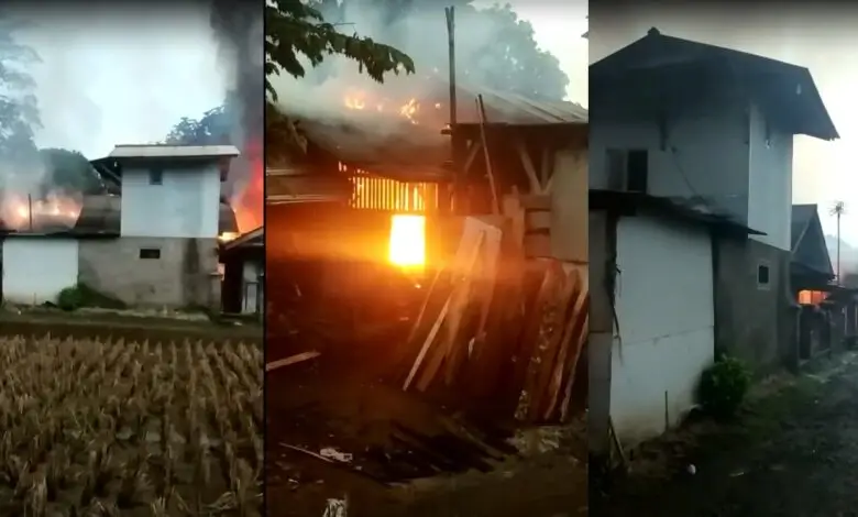 Pabrik Tahu dan Rumah di Cianjur Kebakaran, 5 Mobil Damkar Dikerahkan