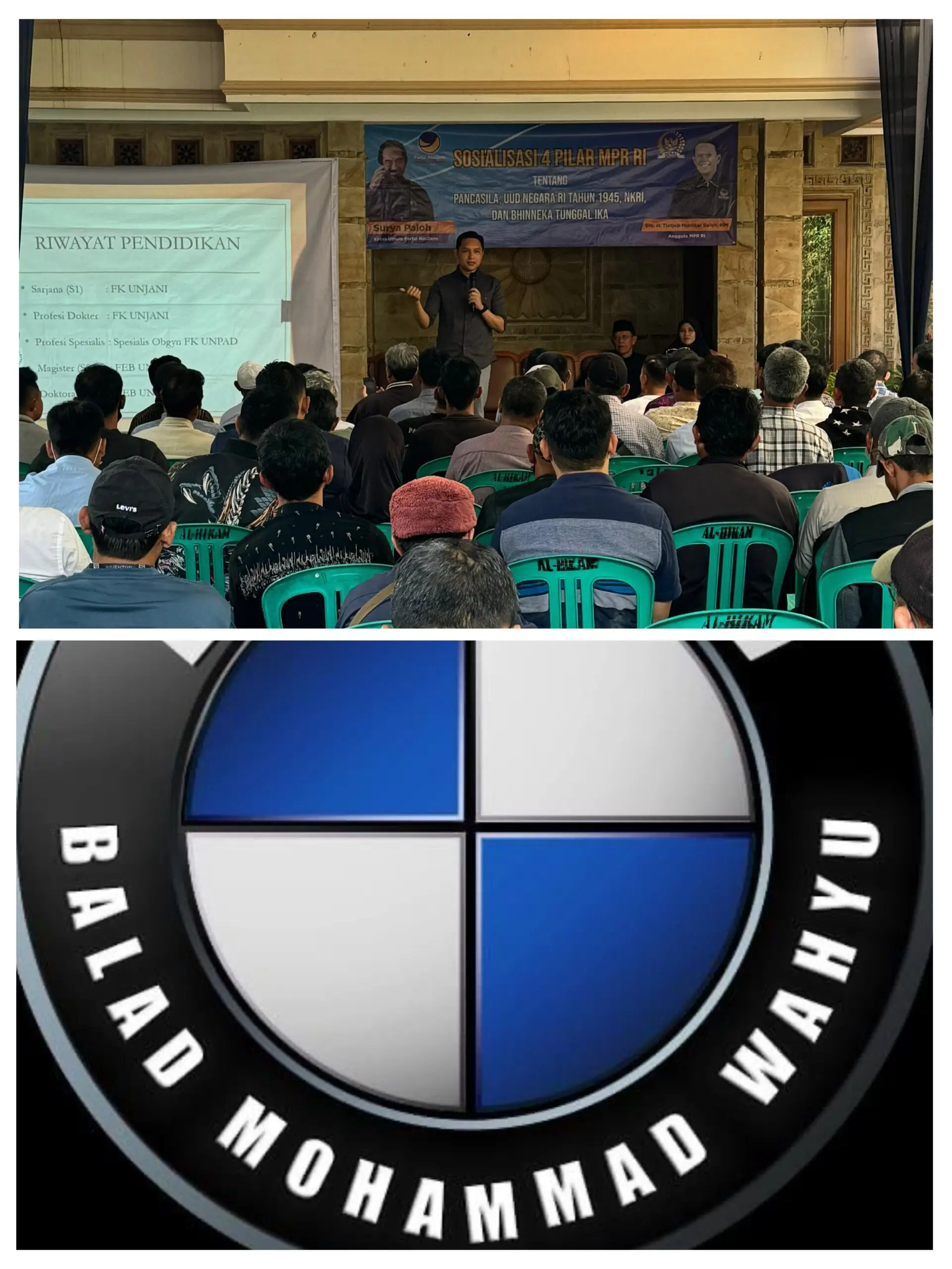 Panaskan Mesin Pilkada Cianjur, Balad Tjetjep Berubah Menjadi Balad Mohammad Wahyu (BMW), Siap Bertarung?
