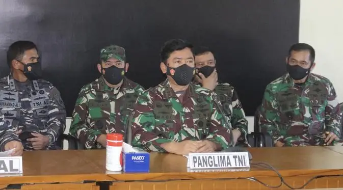 Panglima TNI Nyatakan 53 Personel KRI Nanggala-402 Gugur