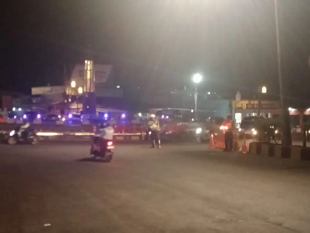 Pantauan Arus Lalu Lintas Cianjur di Malam Takbir