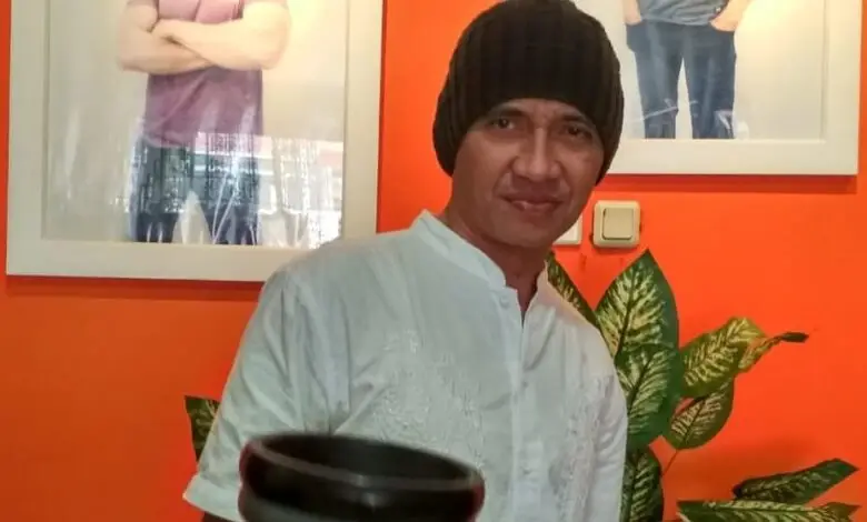 Pasca sembuh, Agung hercules sudah mau angkat barbel lagi