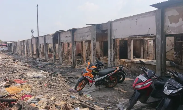 Pedagang Korban Kebakaran Pasar Ciranjang Akan Dapat Bantuan Rp1,5 Juta