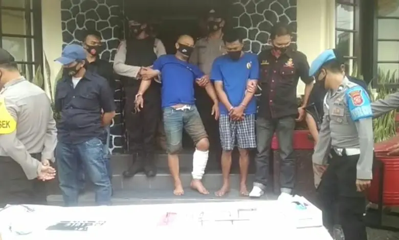 Pelaku Curanmor di Pacet Ditembak Saat Ditangkap