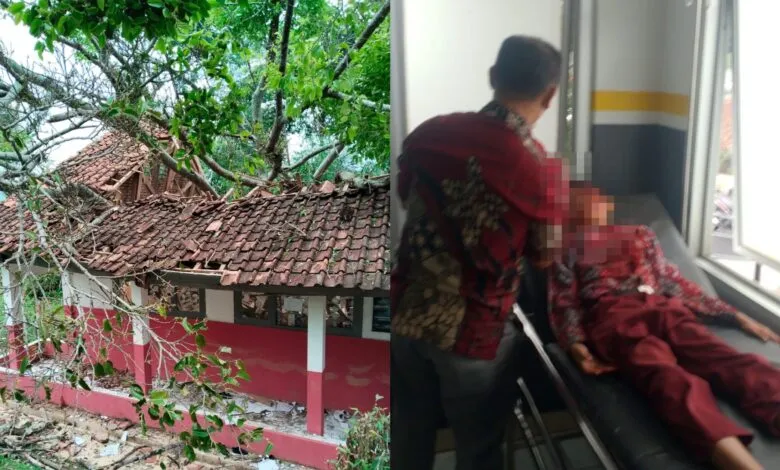 Pemkab Cianjur Gerak Cepat Tangani Kerusakan SDN Sukasari Akibat Tertimpa Pohon