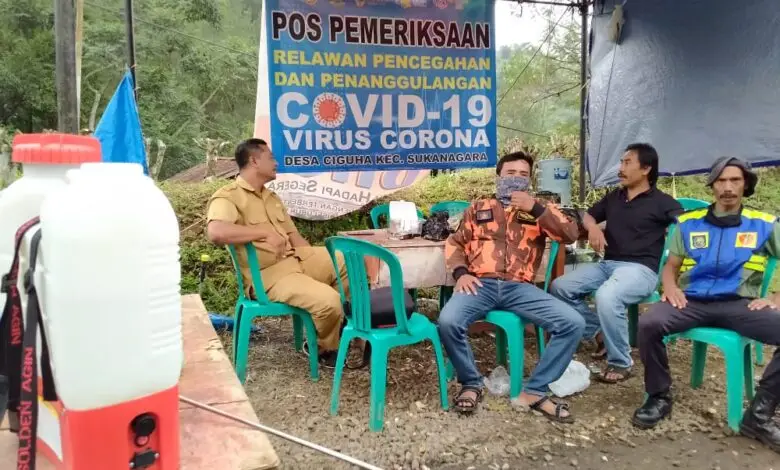 Pemudik yang Masuk Desa Ciguha Sukanagara Bakal Diperiksa