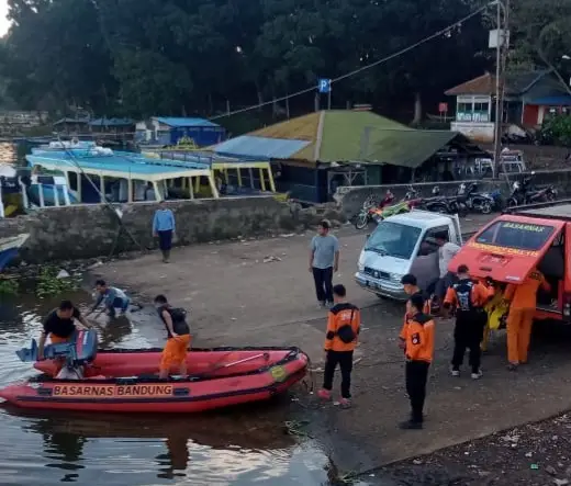 Pencarian Hari Kedua, Warga Cianjur yang Tenggelam di Cirata Belum Ditemukan