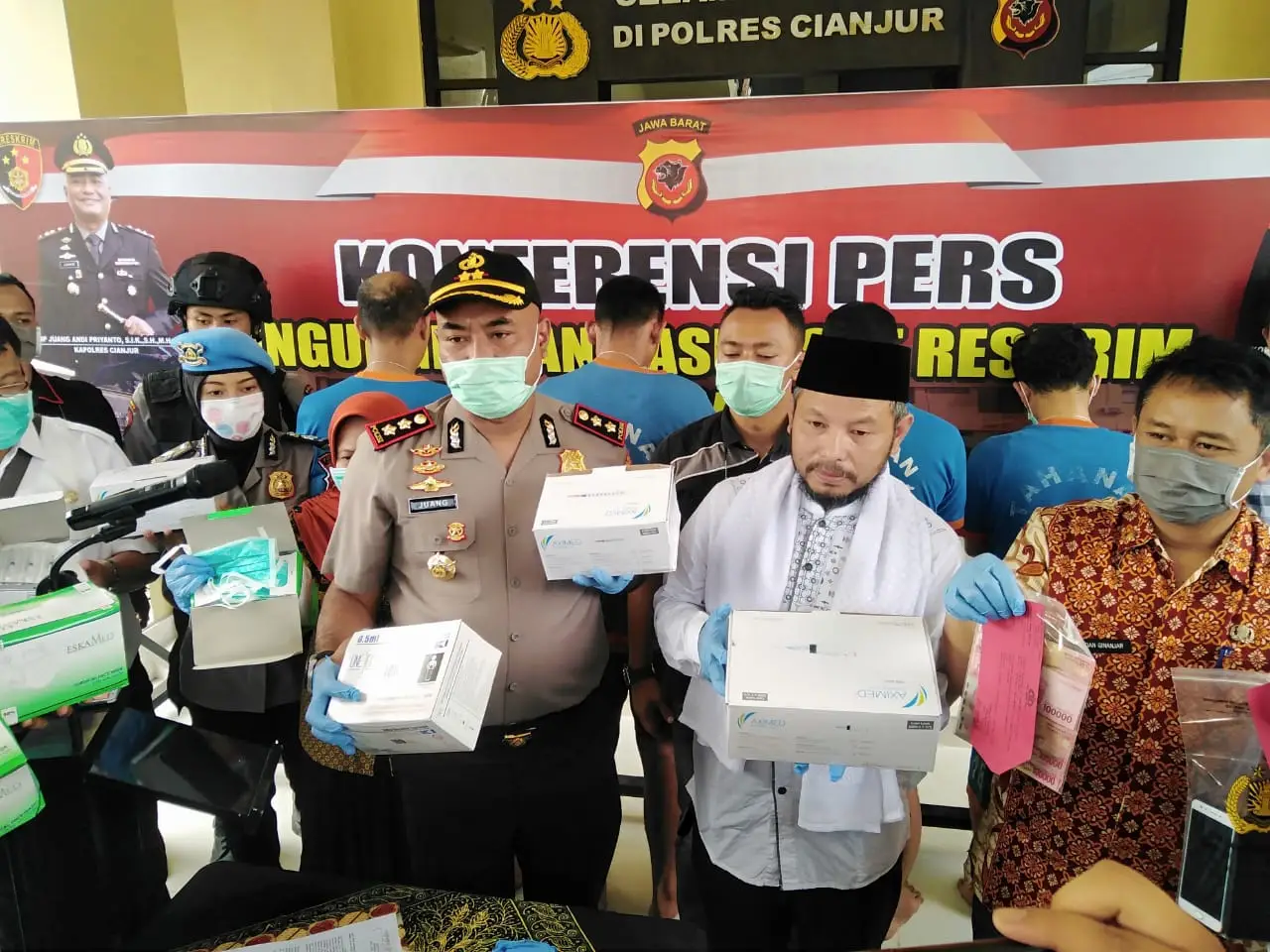 Pencuri Masker di RSUD Pagelaran Ditangkap, Pelakunya Orang Dalam