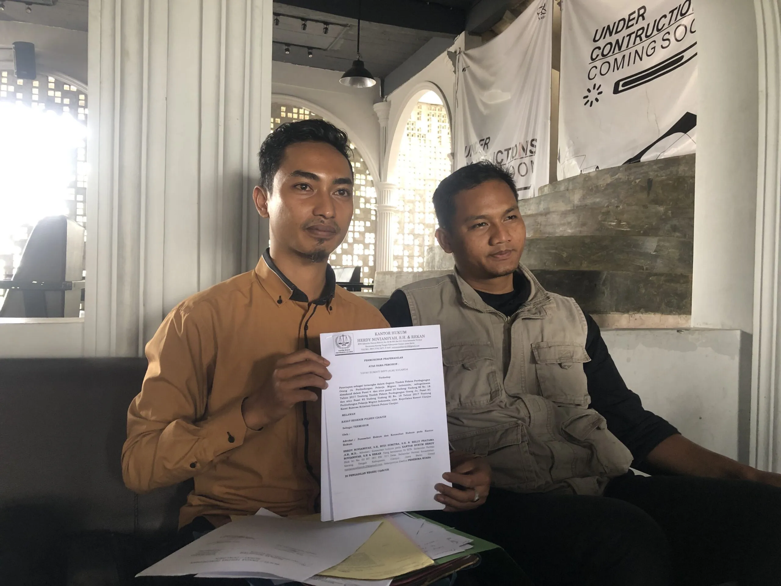 Penetapan Tersangka Kasus TPPO Diduga Cacat Hukum, Kuasa Hukum Siap Gugat Polres Cianjur