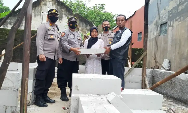Peringati HUT Bhayangkara, Polsek Bojongpicung Bangun Rutilahu