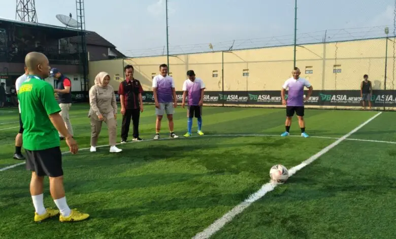 Peringati HUT RI, UPTD Pasar Cipanas Gelar Turnamen Mini Soccer