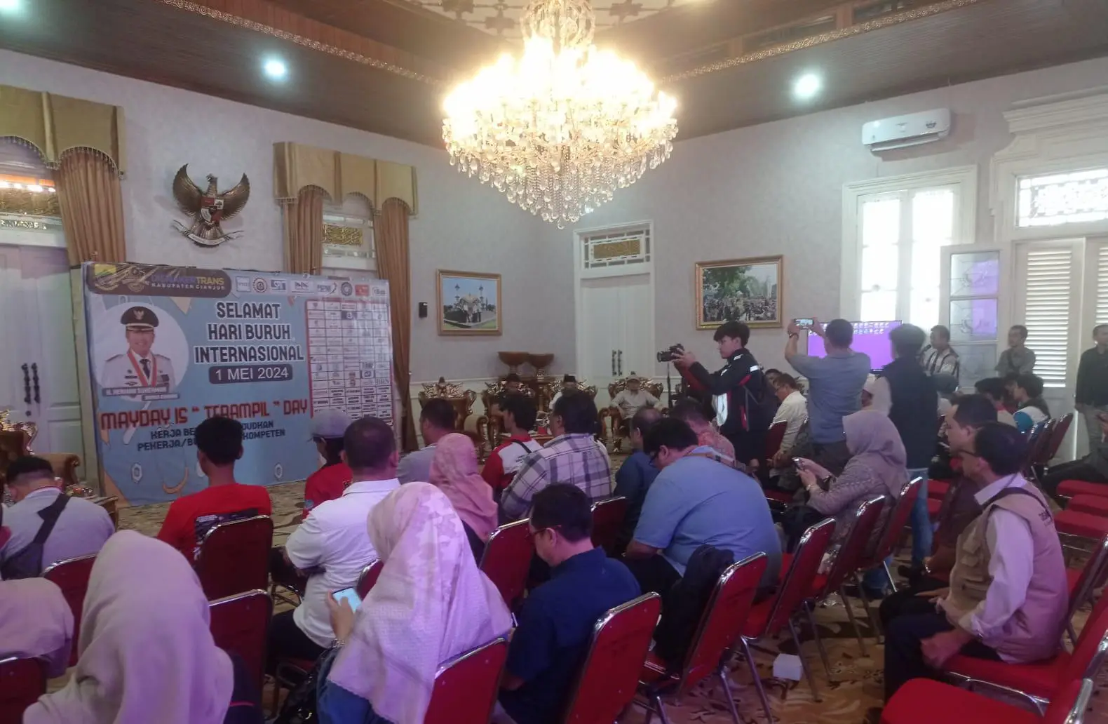 Peringati May Day, Buruh Cianjur Desak Pemkab Buat Satgas Penegakan Hukum Soal Ketenagakerjaan