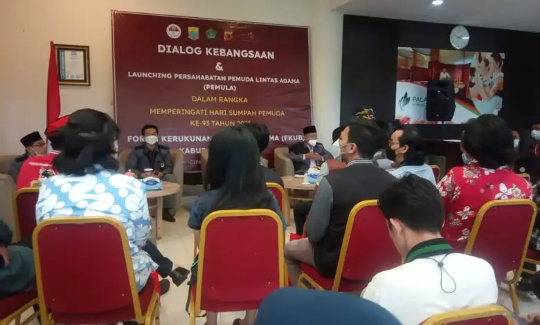 Peringati Sumpah Pemuda, FKUB Cianjur Gelar Dialog Kebangsaan kepada Pemuda Lintas Agama