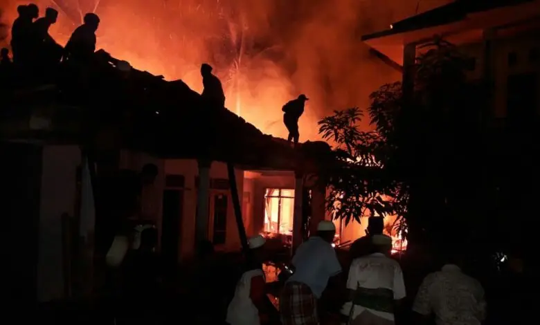 Pesantren Innayatul Fikriyah Tanggeung Cianjur Kebakaran, Dua Santri Tewas