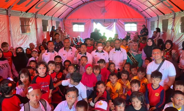 PHRI BPC Cianjur dan Komunitas Musisi Cipanas Berbagi Kebahagiaan Gelar Kids Refresh Healing