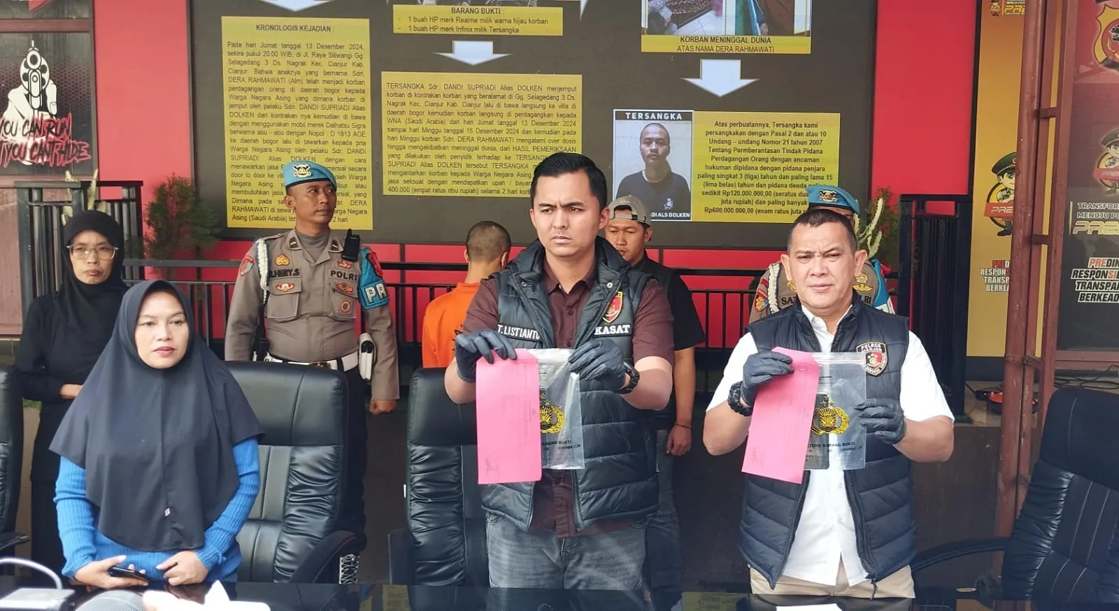Polisi Bekuk Pelaku Perdagangan Orang di Cianjur, Seorang Mucikari Masih DPO