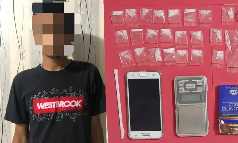 Polisi Tangkap Remaja Pemilik 24 Bungkus Sabu-sabu di Cianjur
