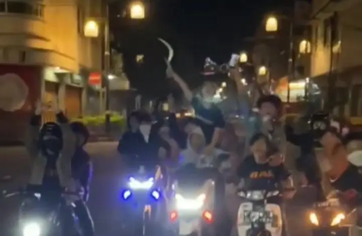 Polres Cianjur Buka Suara Soal Viral Video Geng Motor Konvoi Acungkan Sajam di Jalanan