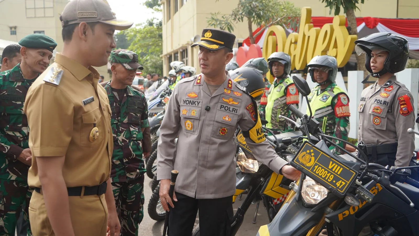 Polres Cianjur Gelar Apel Operasi Ketupat Lodaya 2025 untuk Pengamanan Mudik Lebaran