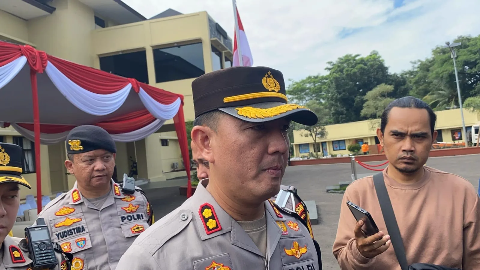 Polres Cianjur Siagakan Penembak Jitu di Titik Rawan Kejahatan Saat Mudik Lebaran