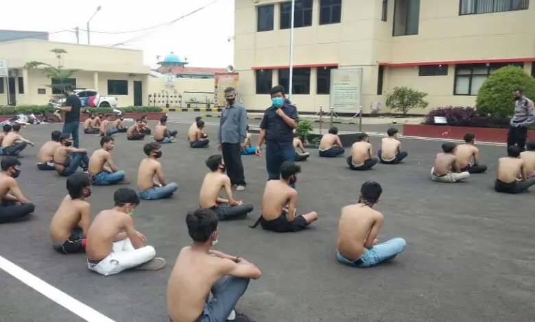 Polres Cianjur Tangkap Puluhan Peserta Demo yang Diduga Provokasi Kericuhan