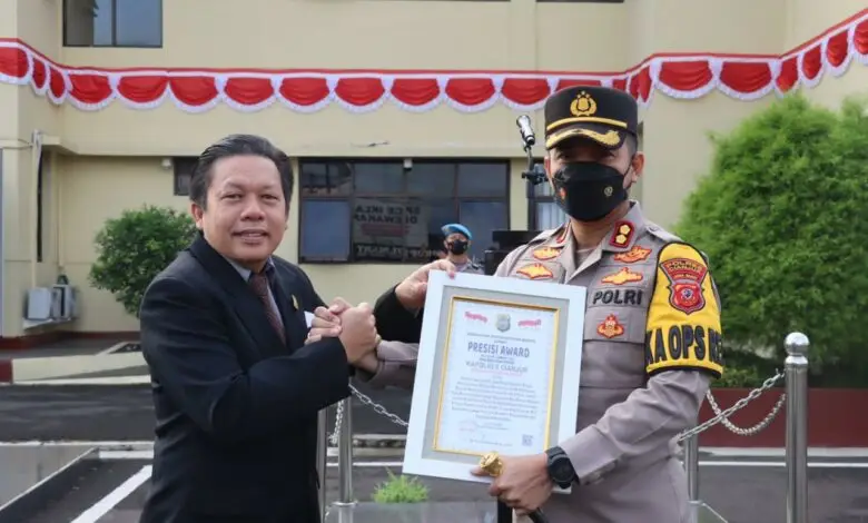 Polres Cianjur Terima Penghargaan Presisi Award Pasca Temukan 10 Hektar Ganja