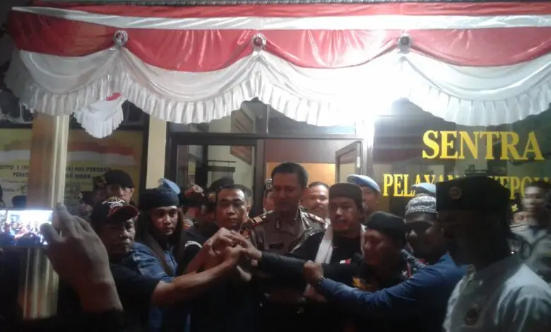 Polsek Warungkondang Cari Perusak Bendera BPPKB