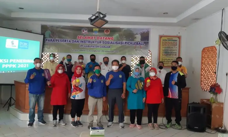 PPI Jabar Sosialisasikan Cabang Olahraga Baru Pickleball di Cianjur