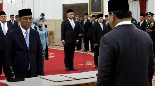 Prabowo Copot Satryo Soemantri, Brian Yuliarto Resmi Dilantik Sebagai Mendikti Saintek