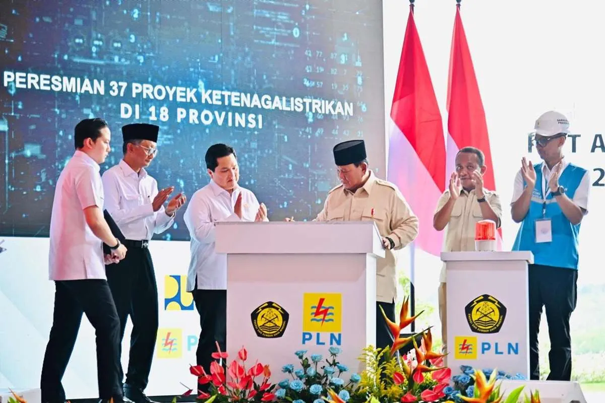 Prabowo Resmikan PLTA Jatigede di Jawa Barat dan 26 Proyek Energi Lainnya
