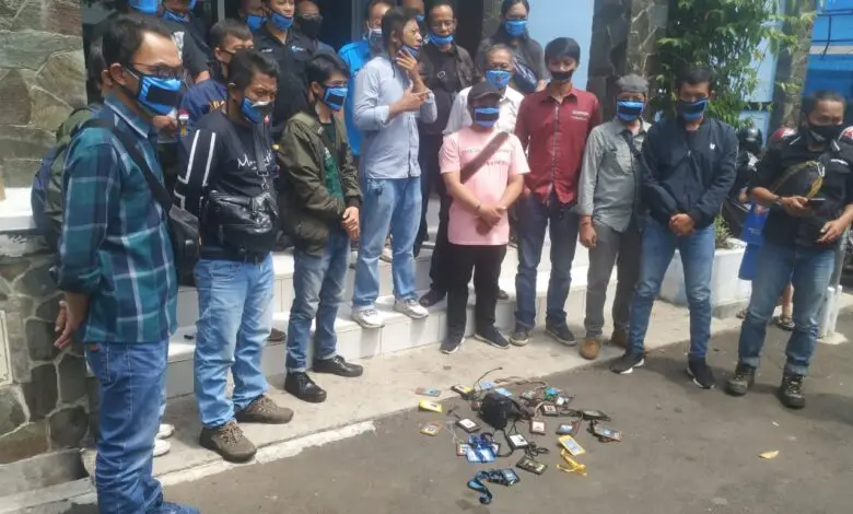 Protes Intimidasi Terhadap Fauzi, Wartawan Cianjur Gelar Aksi