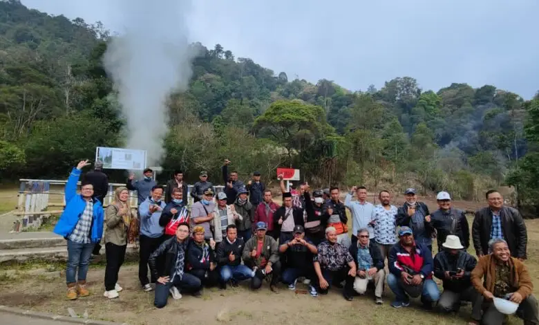 PT Daya Mas Geopatra Pangrango Bawa Puluhan Unsur Masyarakat Pacet Cipanas Studi Banding ke Kamojang