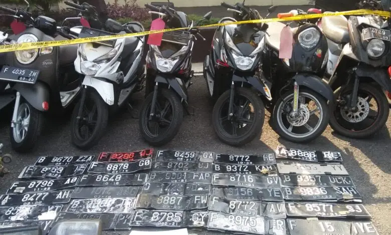 Puluhan Sepeda Motor Curian di Cianjur Akan Dikembalikan ke Pemiliknya