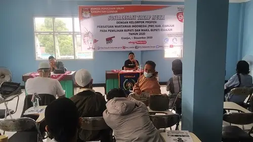 PWI Cianjur: Jurnalis Harus jadi Bagian Dalam Suksesi Pilkada 2020