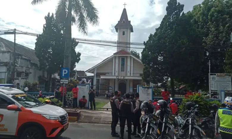 Ratusan Aparat Gabungan Mulai Jaga Seluruh Gereja di Kabupaten Cianjur