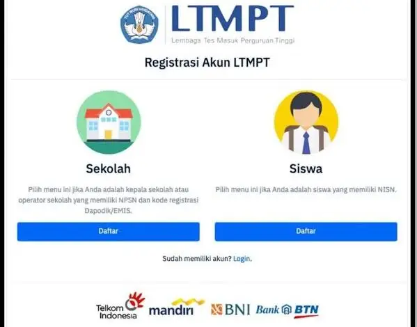 Registrasi LTMPT untuk UTBK dan SBMPTN Dimulai 7 Februari, Nih Caranya