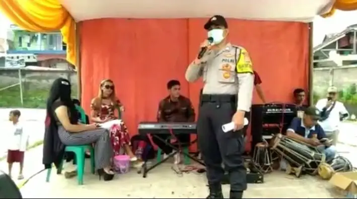 Resepsi Pernikahan di Cugenang Dibubarkan