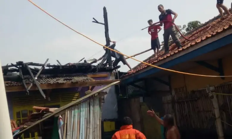 Rumah di Cibeber Cianjur Kebakaran, Diduga Karena Korsleting Listrik