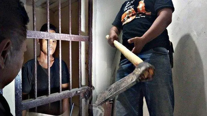 Sadis! Anak Bunuh Ayah Sendiri Pakai Kapak dan Mayatnya Dicor